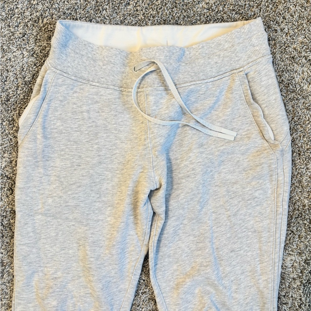 Gray Lulu Jogger Pants